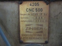 Wypalarka gazowa Zinser CNC500 4205 #5