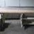 Metalowy stół z drewnianym blatem #2